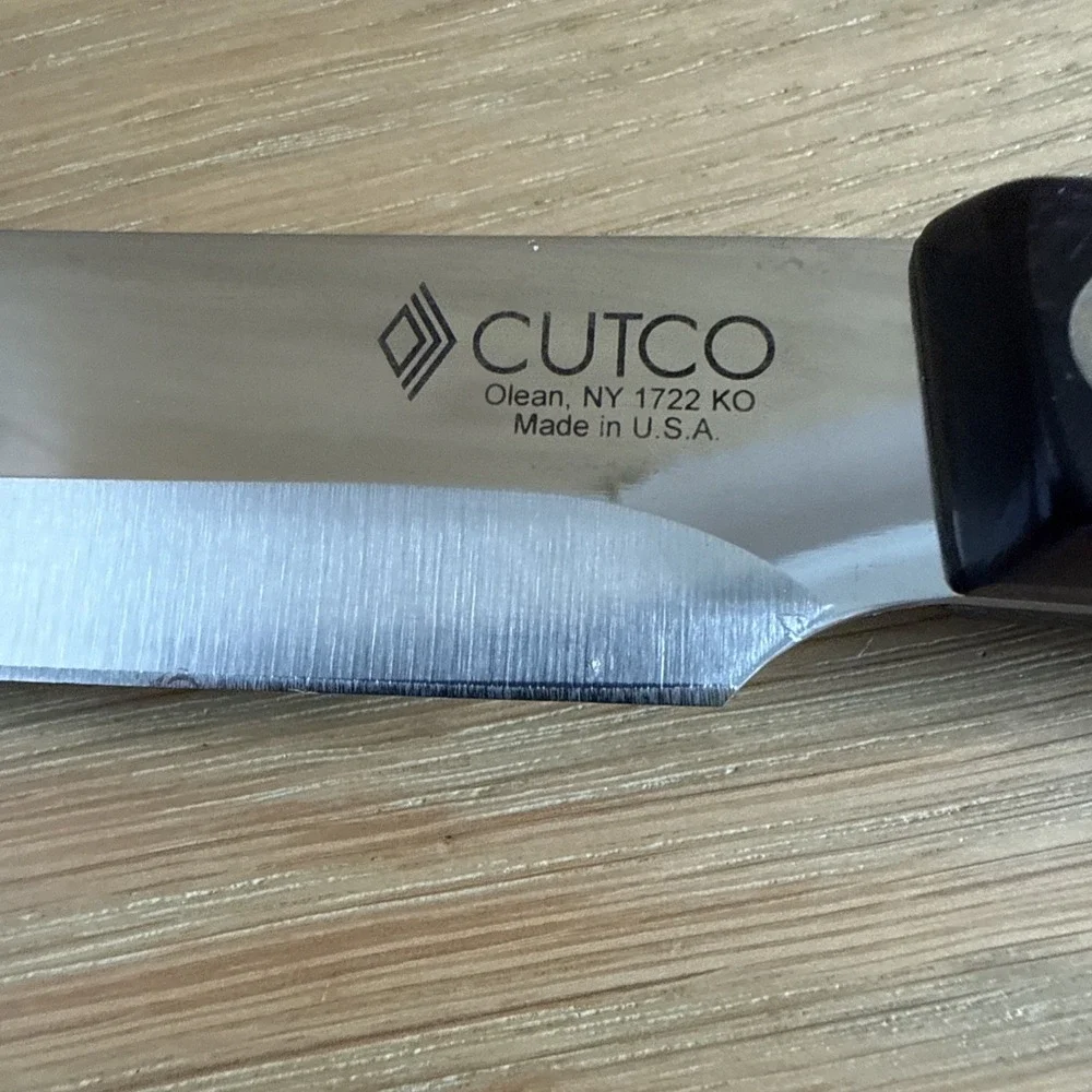 Cutco Classic Brown #1722 KO Butcher Meat Cutlery Knife Cleaver Chef Kitchen